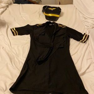 Women’s fly attendant costume size M